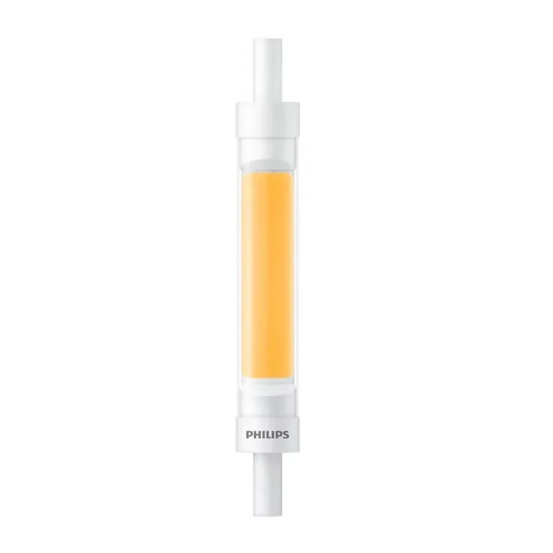 Olcsó Philips R7S LED ceruzaizzó fényforrás, 8W=60W, 3000K, 850 lm, 220-240V