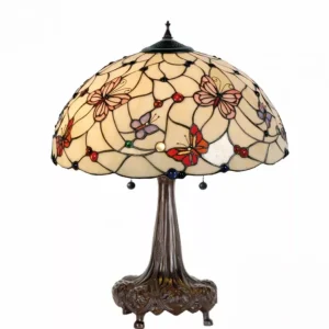 Biztonságos vásárlás Filamentled Leeds Tiffany asztali lámpa, 2x60W E27