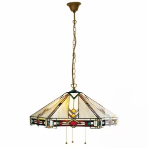 Ajánlat Filamentled Salen Tiffany függeszték 3, 3x60W E27