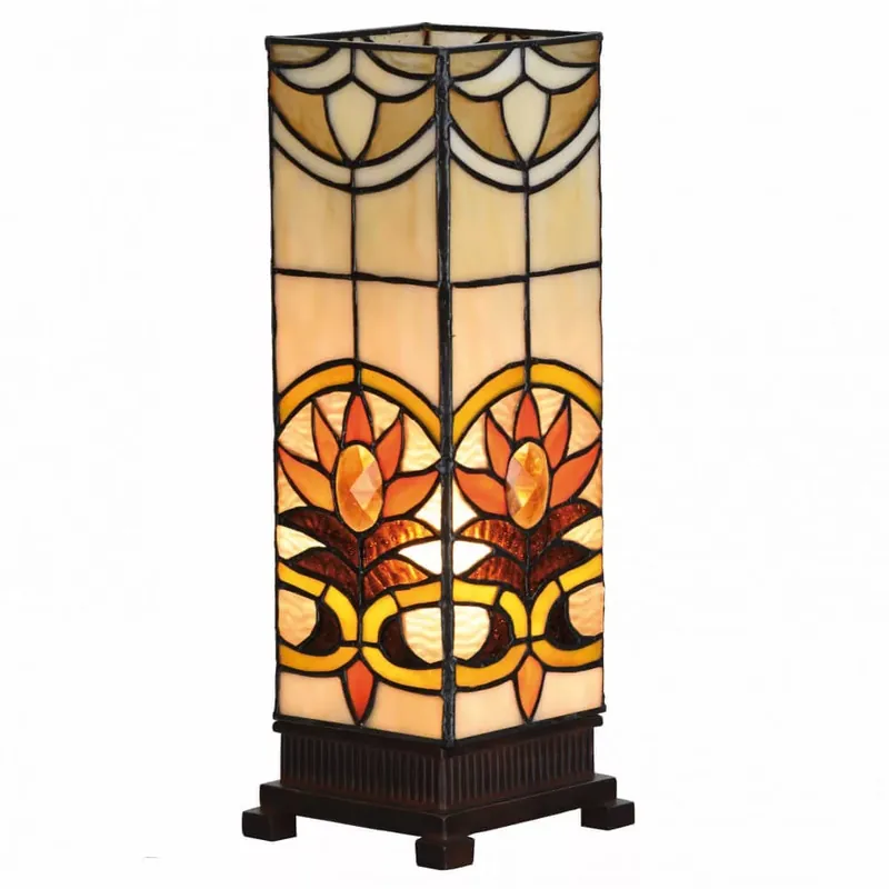 Csak ma Filamentled Taunton M S Tiffany asztali lámpa, 1x40W E14