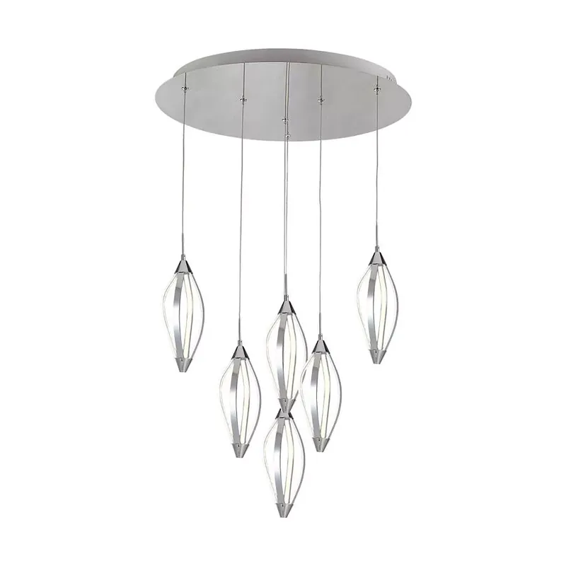 Kihagyhatatlan ajánlat Luxera Sakura 61305 LED függeszték, 6x13,2W, 3000K
