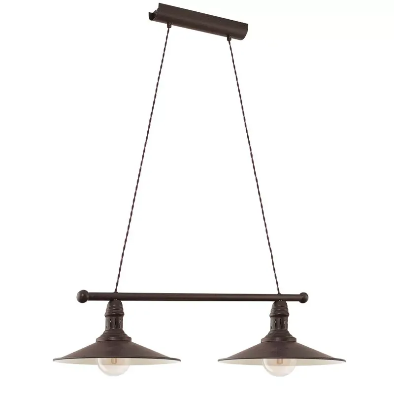 Különleges ajánlat Eglo Stockbury 49457 függeszték, 2x60W E27