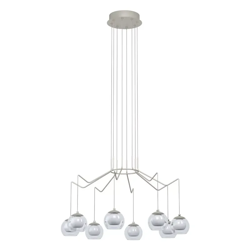 Eglo Rovigana 39515 függeszték, 8x3,3W LED, 3000K, 8x340 lm Biztonságos fizetés