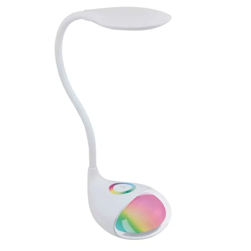Eglo CABADO 1 97078 érintőkapcsolós íróasztali lámpa, 2,2W+0,3W LED, 4000K+RGB, 300+20 lm Biztonságos vásárlás
