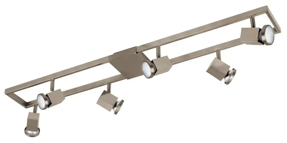 Kiárusítás Eglo ZERACO 93679 mennyezeti spotlámpa, 6x5W GU10 LED, 3000K, 6x400 lm