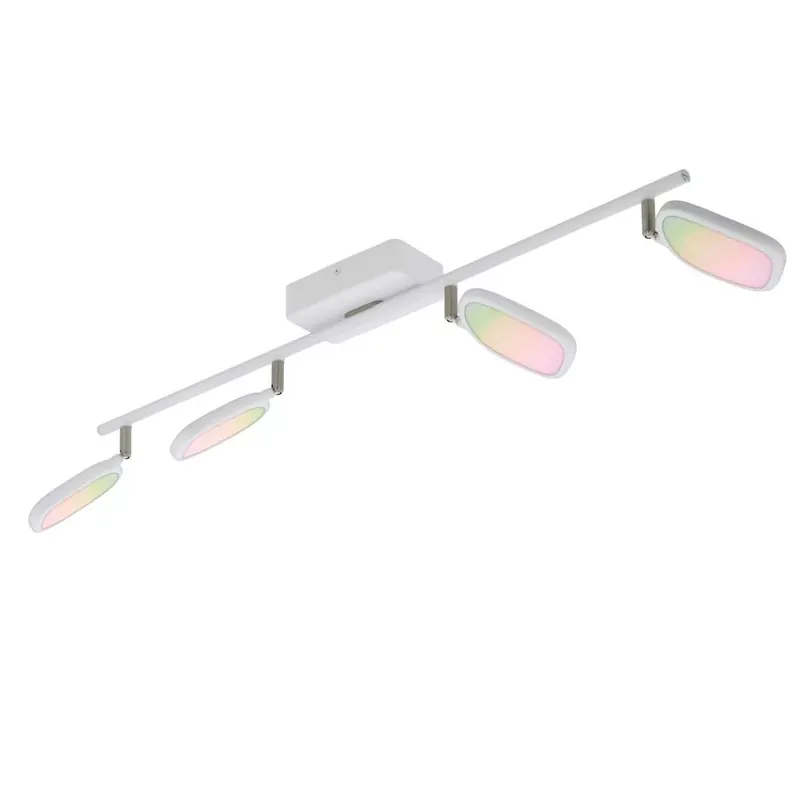 Akció Eglo PALOMBARE-C 97694 Connect spotlámpa, 4x5W LED, 2700K-6500K+RGB, 4x600 lm