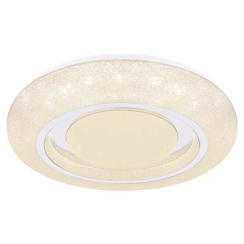 Globo RADA 483111-24 mennyezetlámpa csillogó effekttel, 24W LED, 3000-4000-6000K, 1310 lm, színhőmérsékletváltás fali kapcsolóról Expressz szállítás