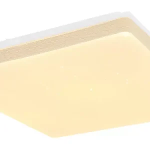 Gyors kiszállítás Globo RAINA 48296W mennyezetlámpa csillogó effekttel, 12W LED, 3000K, 856 lm