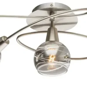 Végkiárusítás Globo Roman 54348-5 spotlámpa, 5x4W E14 LED, 3000K, 5x324 lm