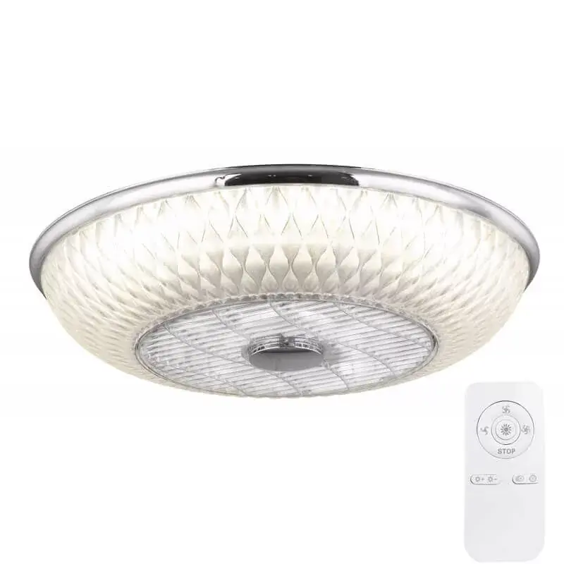 Akciós ár Globo Rosario 03622 távirányítós, ventilátoros mennyezetlámpa, 36W LED, 3000-6000K, 2120 lm