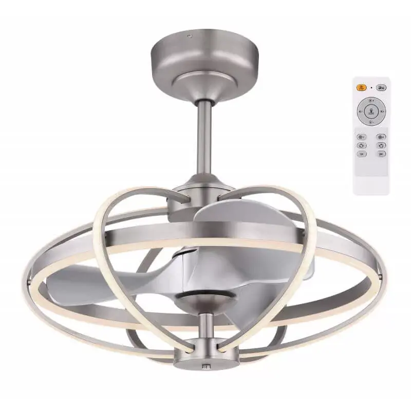 Szuper ajánlat Globo Simona 03613 távirányítós ventilátoros csillár, 50W LED, 3000K-6000K, 3250 lm