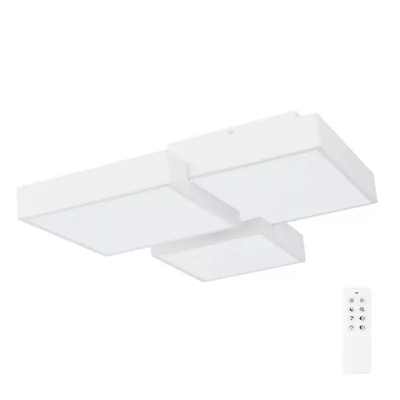 Akciós ár Globo SQUARES 67226FSH távirányítós, smart mennyezeti lámpa, 60W LED, 3000-4500-6000K, 100-1500 lm