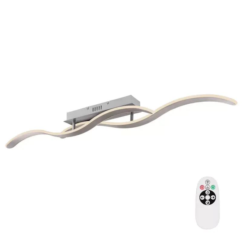 Népszerű Globo WAVY 67841-30SH távirányítós, smart mennyezeti lámpa, 30W LED, 3000-6000K, 100-520 lm