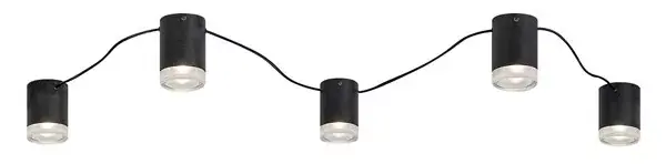 Rábalux LOOPLAB 71295 mennyezeti lámpa, 5x28W G9 Vedd meg online