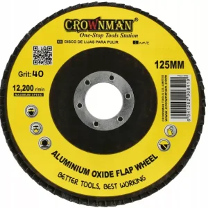 Azonnal elérhető Crownman Lamellás Csiszoló Korong 125mm P40