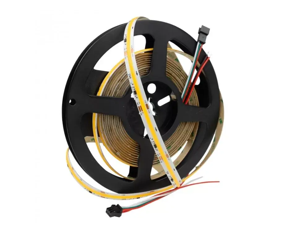 Legjobb ár EcoLight COB Digitális Led szalag 9 W/m, 855 lm/m, 4000K, IP20, 5m / tekercs