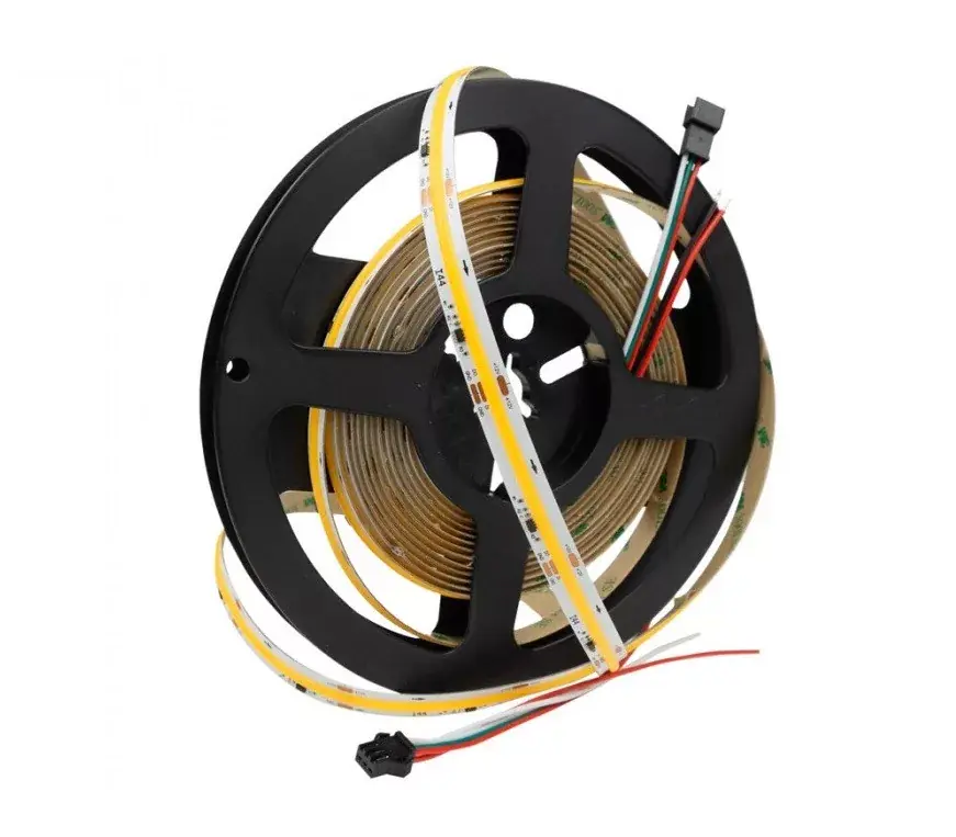 Azonnali szállítás EcoLight COB Digitális Led szalag 9 W/m, 855 lm/m, 6000K, IP20, 5m / tekercs
