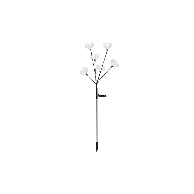 MasterLED napelemes Virág alakú földbe szúrható 84 cm-es kerti LED (x6) lámpa Végkiárusítás