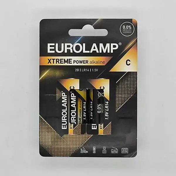 Olcsóbb Eurolamp XTREME power elem C LR14 1.5V 2DB