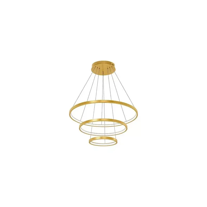 Vásárlói kedvenc MasterLED Coma LED csillár 20/40/60cm 77W arany