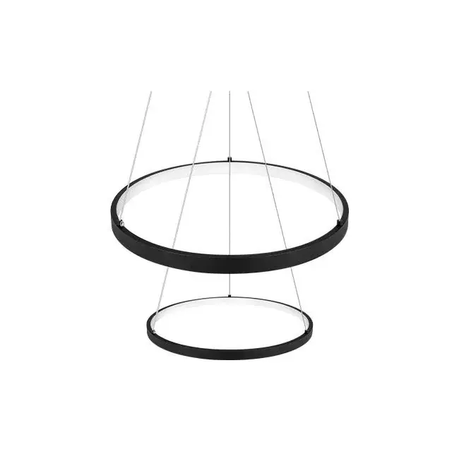 MasterLED Lynx LED csillár 40/60cm 64W fekete Biztonságos vásárlás