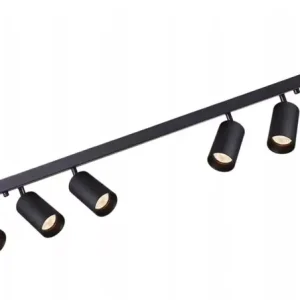 Berge GU10 lámpa VIKI-L 10 spotlámpa fekete Outlet
