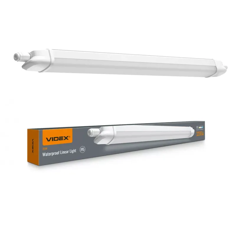 Csak ma Videx Batten LED lámpatest IP65 20W 0,6M 5000K 220V