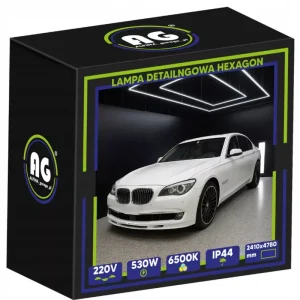 Gyors szállítás Berge Hexagon LED Garázsvilágító, 530W 2410x4780mm, 6500K