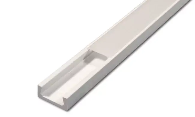 Biztonságos fizetés MasterLED Felületre szerelhető Slim PVC profil opál fedéllel 2 méteres szál szürke