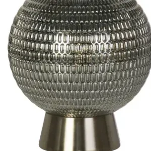 Biztonságos vásárlás Searchlight Mila zöld-sárgaréz elemes LED asztali lámpa (SL-67008PB) LED 1 izzós IP20