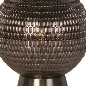 Népszerű Searchlight Mila sárgaréz elemes LED asztali lámpa (SL-67008AB) LED 1 izzós IP20