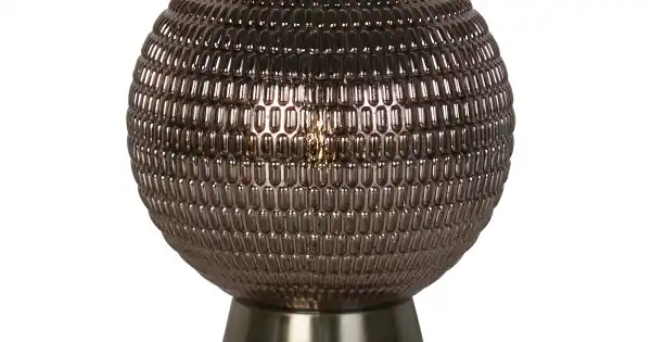Népszerű Searchlight Mila sárgaréz elemes LED asztali lámpa (SL-67008AB) LED 1 izzós IP20