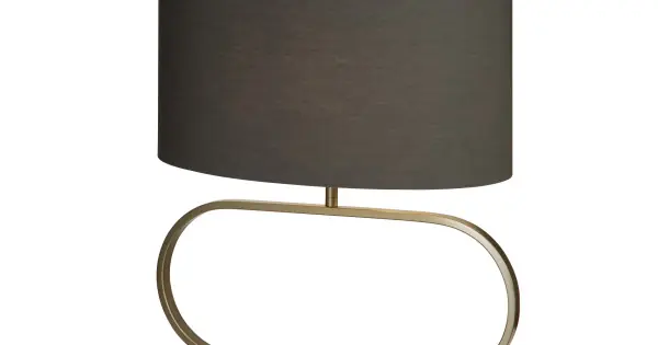 Searchlight Sleek bronz asztali lámpa (SL-92102GY) E27 1 izzós IP20 Ne maradj le