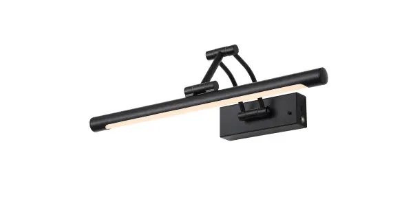 Árengedmény Searchlight Herron fekete-fehér újratölthető LED képvilágító (SL-96510-45BK) LED 1 izzós IP20