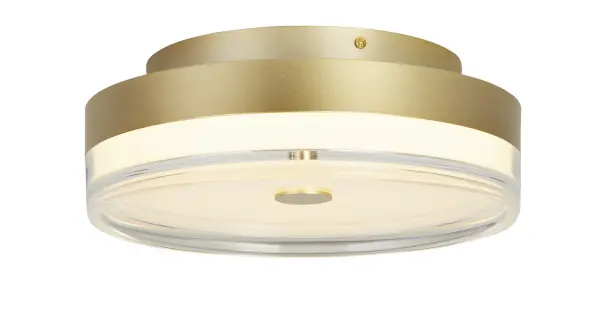 Searchlight Cyprus arany fürdőszobai LED mennyezeti lámpa (SL-42651-40GO) LED 1 izzós IP44 Újdonság