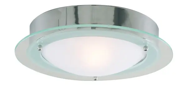 Szuper ajánlat Searchlight Belfast króm fürdőszobai mennyezeti lámpa (SL-3108CC) E14 1 izzós IP44