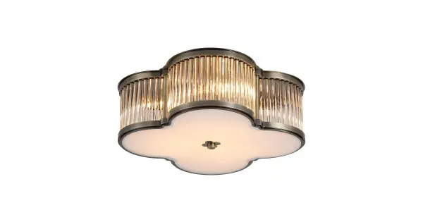Searchlight Lotus sárgaréz mennyezeti lámpa (SL-77210-3AB) E14 3 izzós IP20 Biztonságos vásárlás