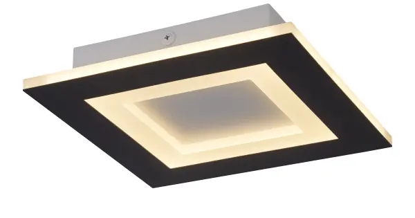 Searchlight Squary fekete-fehér LED mennyezeti lámpa (SL-44715BK) LED 1 izzós IP20 Akciós ár