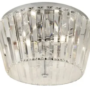 Akció Searchlight Tiara króm-átlátszó mennyezeti lámpa (SL-2893-3CC) E27 3 izzós IP20