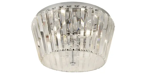 Akció Searchlight Tiara króm-átlátszó mennyezeti lámpa (SL-2893-3CC) E27 3 izzós IP20