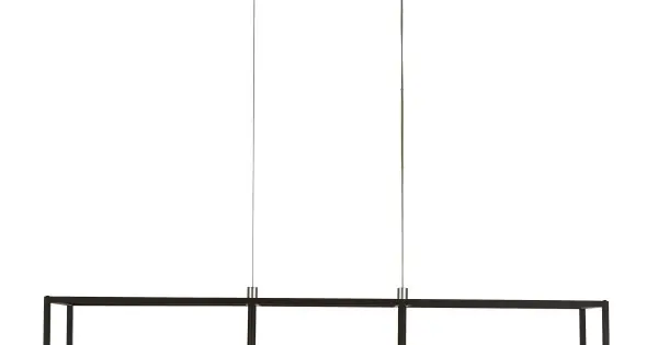 Népszerű Searchlight Elevator fekete LED függesztett lámpa (SL-89562BK) LED 1 izzós IP20