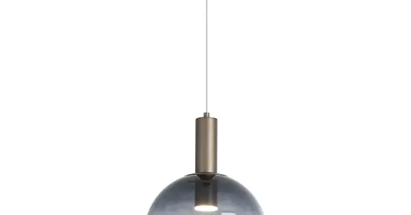 Szuper akció Searchlight Ombre barna-füstszínű függesztett lámpa (SL-24183-1SM) GU10 1 izzós IP20