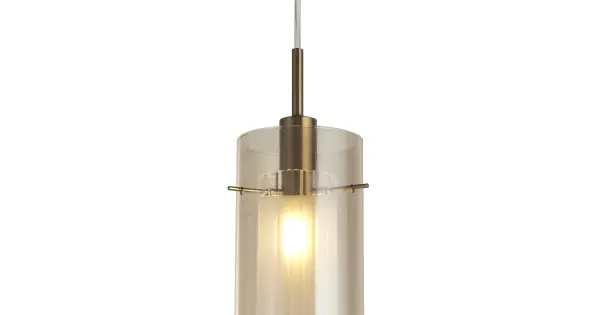 Kedvezményes ár Searchlight Duo III bronz függesztett lámpa (SL-2301CP) E14 1 izzós IP20