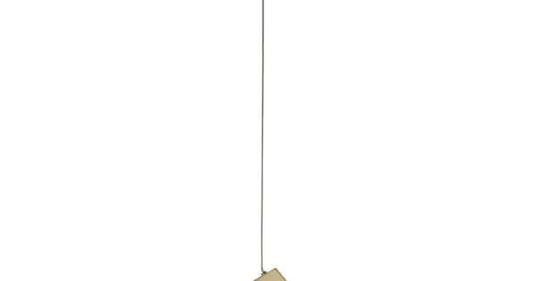 Searchlight Cuboid sárgaréz LED függesztett lámpa (SL-33640SB) LED 1 izzós IP20 Kedvezmény