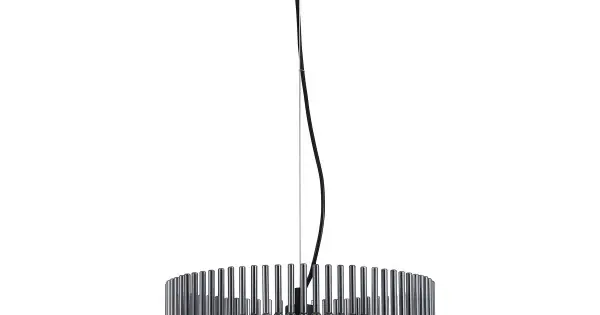 Searchlight Swizzle fekete-füstszínű függesztett lámpa (SL-55621SM) E27 1 izzós IP20 Végkiárusítás
