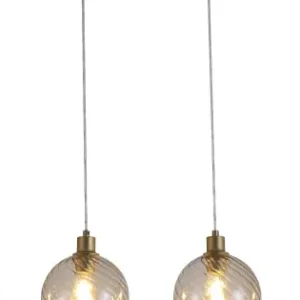 Ajánlat Searchlight Radiance arany-pezsgő függesztett lámpa (SL-44520-4CP) E27 4 izzós IP20