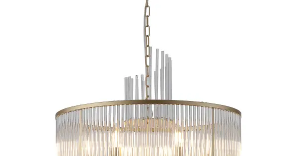 Searchlight Lara arany-átlátszó függesztett lámpa (SL-11600-6GO) E14 6 izzós IP20 Exkluzív ajánlat