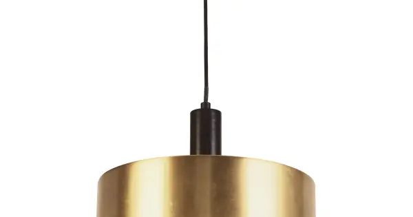 Searchlight Knox fekete-arany függesztett lámpa (SL-20223-1GO) E27 1 izzós IP20 Outlet