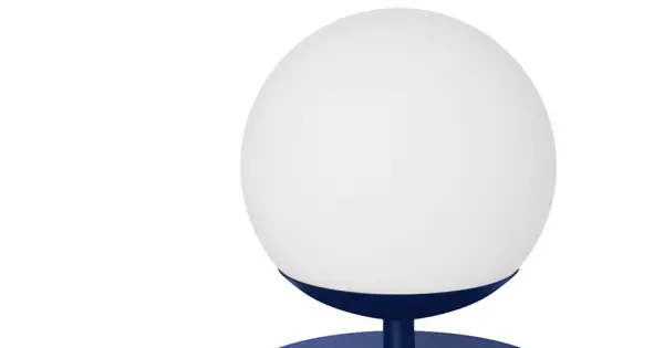 Vedd meg most UMMO Lighting Plaat kék-fehér asztali lámpa (UMM-PLS11313P1) E27 1 izzós IP20