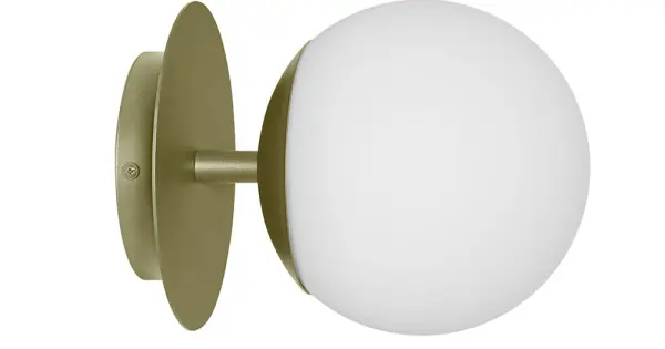 Rendeld meg most UMMO Lighting Plaat zöld-fehér fali lámpa (UMM-PLC114000) E27 1 izzós IP20